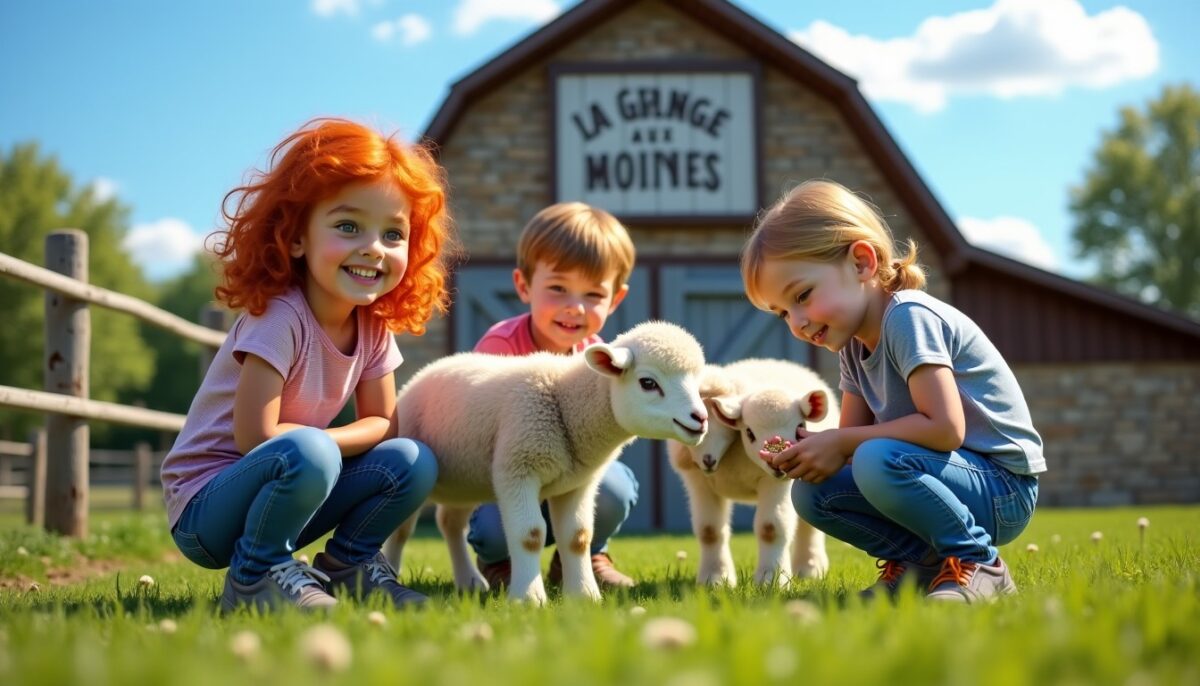 Ferme pédagogique de la Grange aux Moines : découvrez horaires, tarifs et activités ludiques